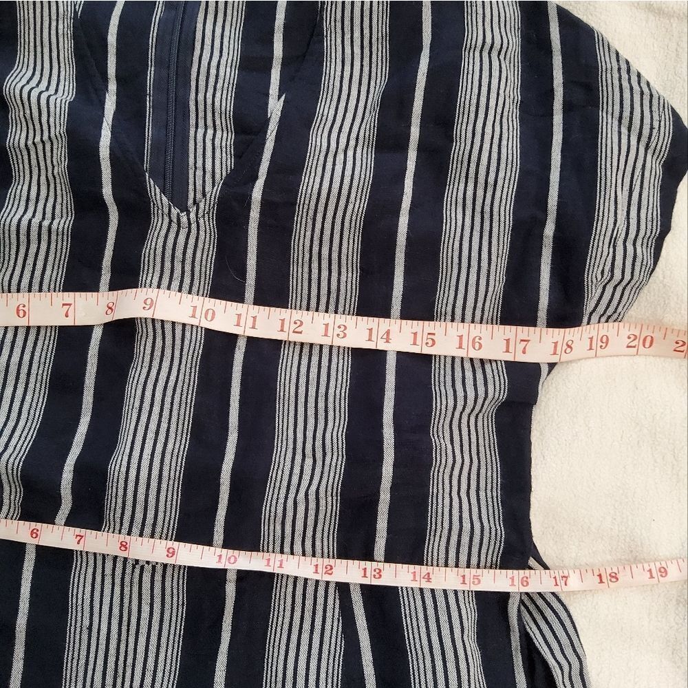 Rails Angela Mediterranean Stripe Belted Jumpsuit Size S - Picture 8 of 12